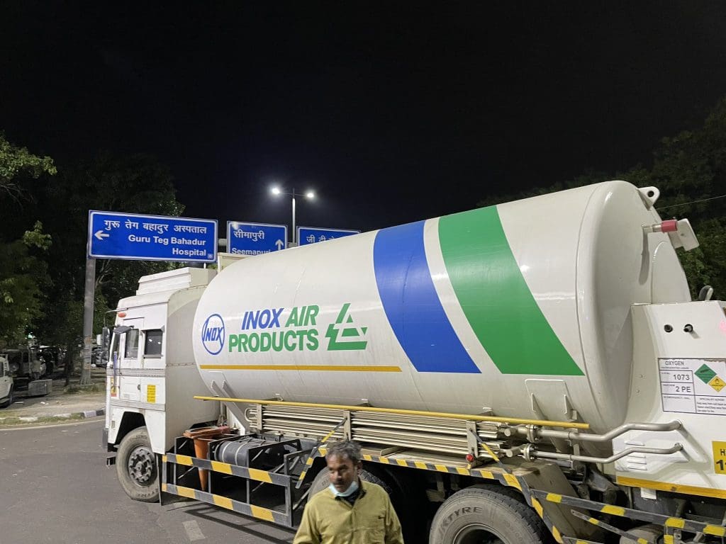 ‘Oxygen tanker looted by Delhi government’, alleges Haryana minister