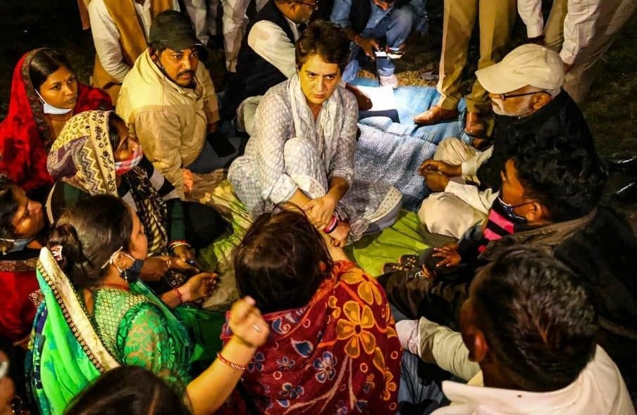 Congress leader Priyanka Gandhi who visited the family also told reporters that the women of the Dalit family had told her that they had flagged a threat to their lives in September this year as well as in 2019.