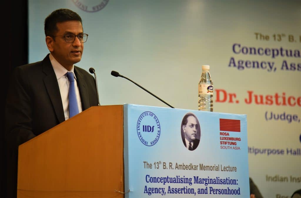 Supreme Court judge Justice D.Y. Chandrachud on 6 December, delivered the 13th B.R. Ambedkar Memorial Lecture, 2021.