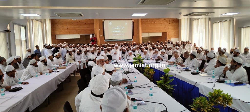 At a meeting organised by the prominent Muslim body in New Delhi, a pledge was undertaken by rectors of more than 200 madrasas “to safeguard madrasas at any cost.”