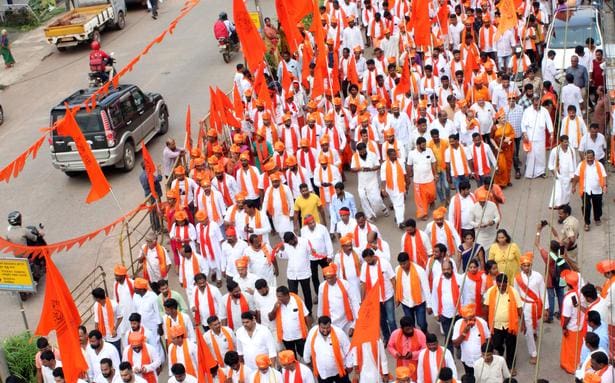 Karnataka: Minister, MLAs join rally called for Hindu rashtra on Gandhi Jayanthi