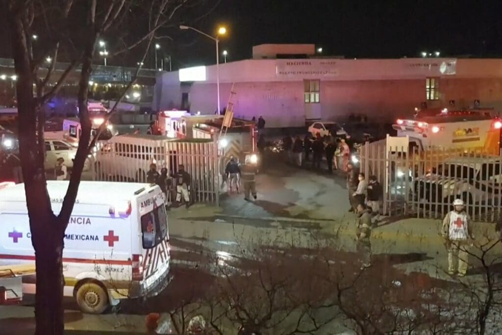At least 39 people were killed and another 29 injured in a fire at an immigration detention center in Ciudad Juarez, Mexico.