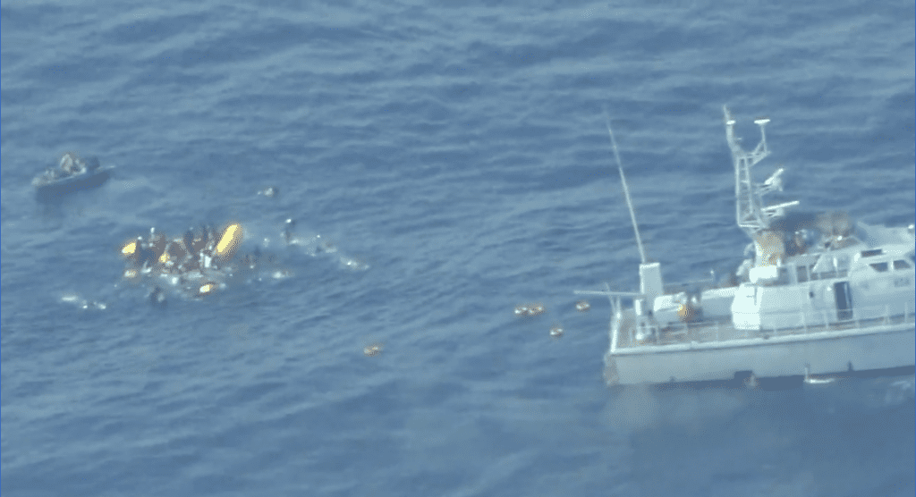 Video shows Libyan coast guard ‘funded by Europe’ ramming into migrant boat
